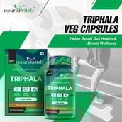 3 - NourishVitals Triphala - Pack of 2,  60 veggie capsule(s) 