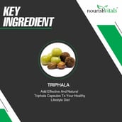 4 - NourishVitals Triphala - Pack of 3,  60 veggie capsule(s) 