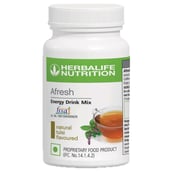 Herbalife Afresh Energy Drink Mix,  0.05 kg  Natural Tulsi 