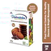 2 - Quantum Naturals Diabodelite Cookies,  200 g  Chocolate (Pack of 2) 