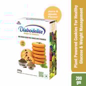 2 - Quantum Naturals Quanto Diab Forte 120 Capsules + Diabodelite Cookies - Natural & Jeera & Ajwain Flavour Combo, 3 Piece(s)/Pack