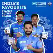 2 - Myfitness Original Peanut Butter,  1.250 kg  Smooth 