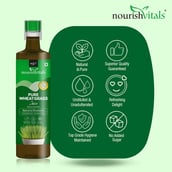 2 - NourishVitals Pure Wheatgrass Juice, Unflavoured 500 ml