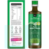 7 - NourishVitals Pure Wheatgrass Juice, Unflavoured 500 ml