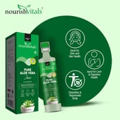 1 - NourishVitals Pure Aloe Vera Juice,  500 ml  Unflavoured 