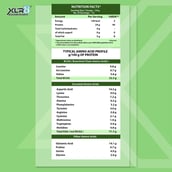 3 - XLR8 Flavoured Whey Protein 24 g Protein,  1 lb  Mango 