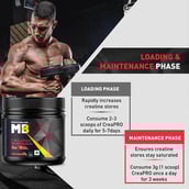 6 - MuscleBlaze CreaPRO Creatine with Creapure OP,  Melon Twist  0.55 lb 