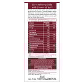 1 - MuscleBlaze 18g Protein Shake (No Added Sugar),  1 Piece(s)/Pack  Strawberry 