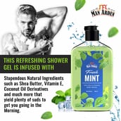 7 - Man Arden Shea & Vitamin E Body Wash,  250 ml  Fresh Mint 