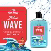 2 - Man Arden Shea & Vitamin E Body Wash,  250 ml  Blue Wave 