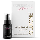 2 - Glutone 0.2% Retinol Night Cream,  30 g  Ultra Filling Hyaluronic Acid Spheres 