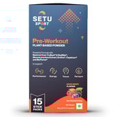 2 - Setu Sport : Pre-Workout Plant-Based Powder,  0.36 lb  Mixed Berry 