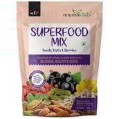 1 - NourishVitals Superfood Mix Seeds, Nuts & Berries, Unflavoured 200 g