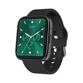AQFiT W9 Quad Bluetooth Calling Smartwatch,  Black  Free Size 