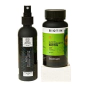 Bold Care Minoxidil Topical Solution USP 5% Hair Serum 60 ml & Biotin Combo