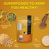 2 - Lo! Foods Low Carb High Protein Atta,  8g of Protein per Roti | Healthy Atta  1 kg 