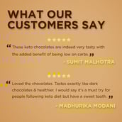 5 - Lo! Foods Dark Keto Chocolates,  4 Piece(s)/Pack  Stevia Sweetened | No Added Sugar 