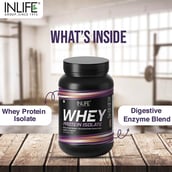 6 - INLIFE 100% Isolate Whey Protein Powder Supplement, 2.2 lb Chocolate