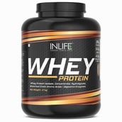 1 - INLIFE Whey Protein Powder,  4.4 lb  Chocolate 