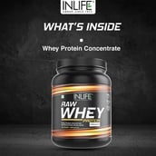 6 - INLIFE Raw Whey Protein Powder,  1.1 lb  Unflavoured 