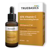 2 - TrueBasics 10% Vitamin C Skin Illuminating Serum with Kakadu Plum Extract,  30 ml  for Skin Brightening, Fine Lines & Wrinkles 