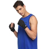 1 - Nivia Cobra Sports Gloves,  Black  Medium 