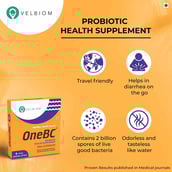 3 - Velbiom OneBC,  6 Piece(s)/Pack  Unflavoured 