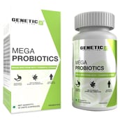 4 - Genetic Nutrition Mega Probiotics,  30 capsules  Unflavoured 