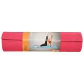 2 - Nivia Yoga Mat Two Layer PVC, Red & Grey 6mm