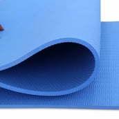 4 - Nivia Yoga Mat Anti Skid,  Blue  8mm 