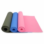 4 - Nivia Yoga Mat Anti Skid,  Blue  4mm 
