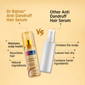 4 - Dr Batra's Anti Dandruff Hair Serum,  125 ml  for Dandruff Free & Healthy Scalp 