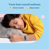 2 - Noise Champ Smart Band for Kids with 7 Alarms,  Candy Pink  Free Size 
