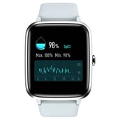 1 - Noise ColorFit Pro 2 Oxy Smartwatch,  Mist Grey  Free Size 