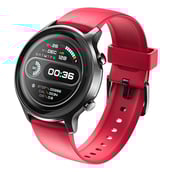 1 - Noise Fit Active Smartwatch,  Sporty Red  Free Size 