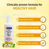 4 - Dr Batra's Hair Vitalizing Serum and Normal Shampoo Combo,  2 Piece(s)/Pack  for Hair Fall 