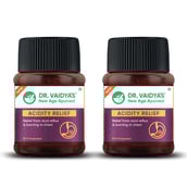 1 - Dr. Vaidya's Acidity Relief (Pack of 2),  30 capsules 