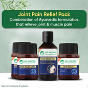 3 - Dr. Vaidya's Pain Relief Caps, Ointment & Oil Combo,  4 Piece(s)/Pack 