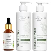 1 - Natural Infusions Hair Care Gift Set,  3 Piece(s)/Pack  Hair Serum, Shampoo, Conditioner 