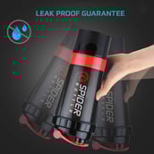 3 - beatXP Spider Protein Shaker,  Typhoon Black  650 ml 