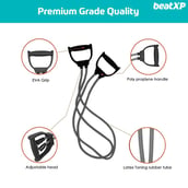 1 - beatXP Double Toning Tube,  Black  Heavy 
