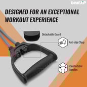 2 - beatXP Double Toning Tube, Grey Heavy