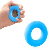 1 - Strauss Silicon Palm Hand Grip Exerciser,  Blue 