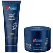 1 - Dr Batra's Pro+ Instant Glow Face Wash & Pro+ Insta Glow Facial Scrub Combo,  2 Piece(s)/Pack  Natural 