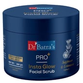 1 - Dr Batra's Pro+ Insta Glow Facial Scrub, 250 g Safflower & Echinacea Extracts