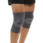 1 - Nivia Orthopedic Knee Support Super Knitted,  Grey  Small 