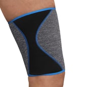 3 - Nivia Orthopedic Thigh Support Slip-In (MB-07), Grey-Black Large
