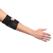 3 - Nivia Orthopedic Basic Elbow Support Adjustable,  Black  Free Size 