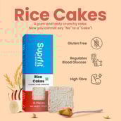 2 - Suprfit Rice Cake,  Classic Plain Unsalted  120 g 