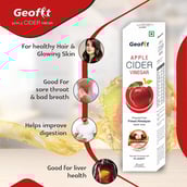 4 - Geofit Apple Cider Vinegar,  500 ml  Natural 
